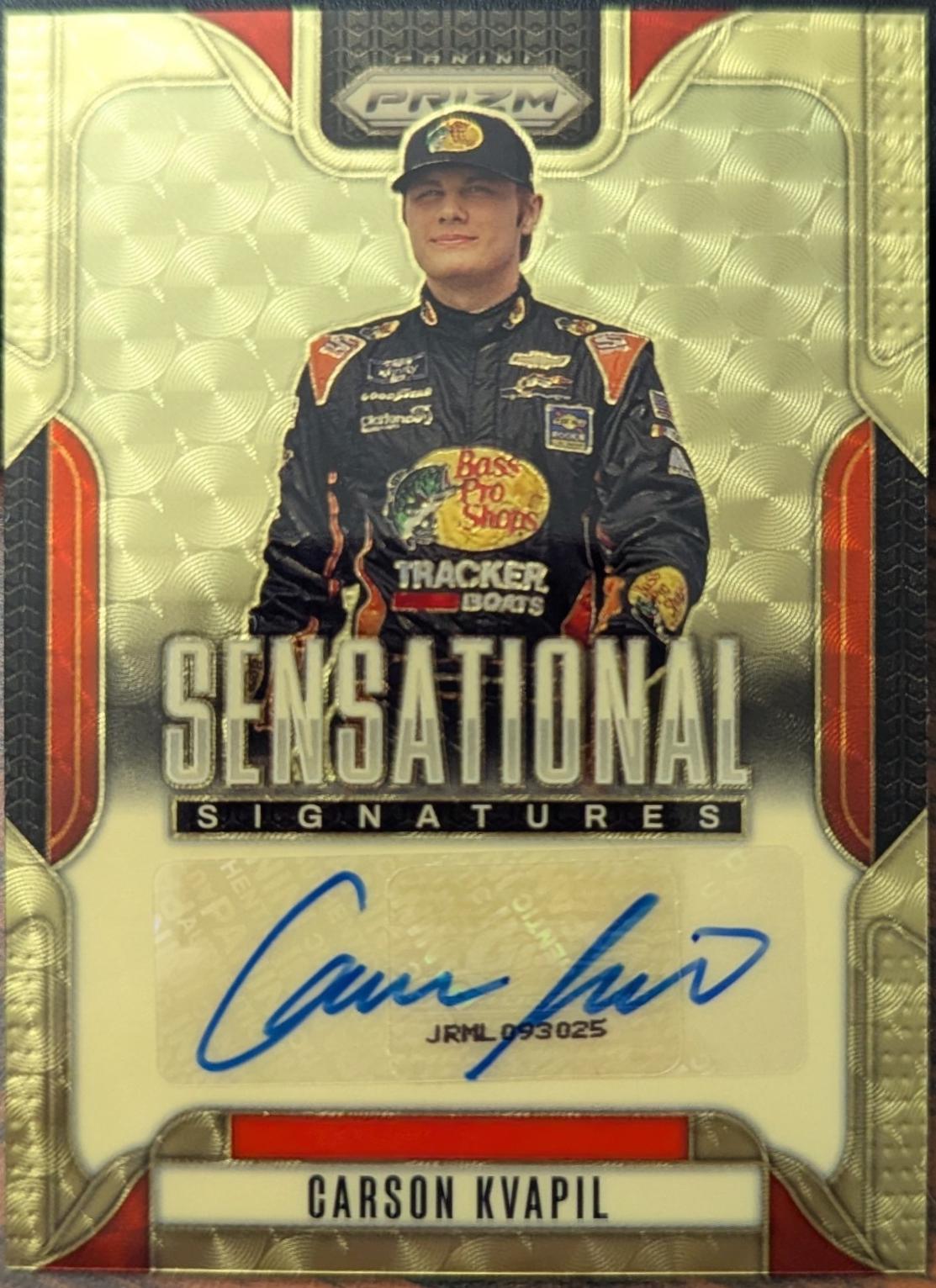 Carson Kvapil [Gold Vinyl] #34