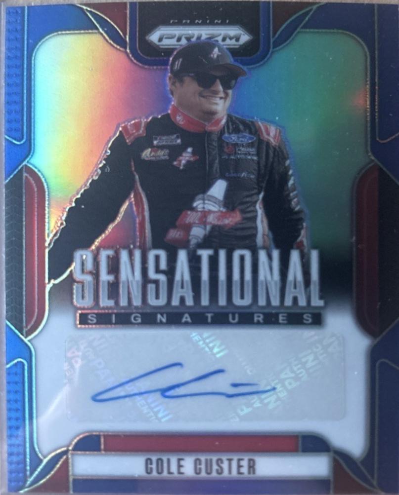 Cole Custer [Blue] #21