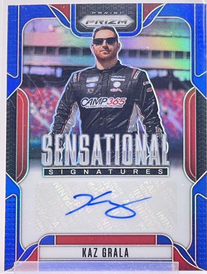 Kaz Grala [Blue] #60