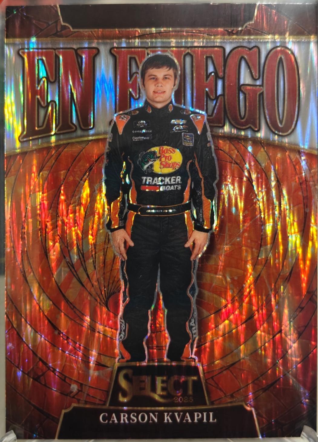 Carson Kvapil [Flash Prizm] #28