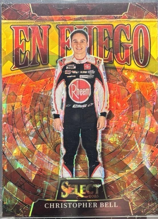 Christopher Bell [Gold Ice Prizm] #7