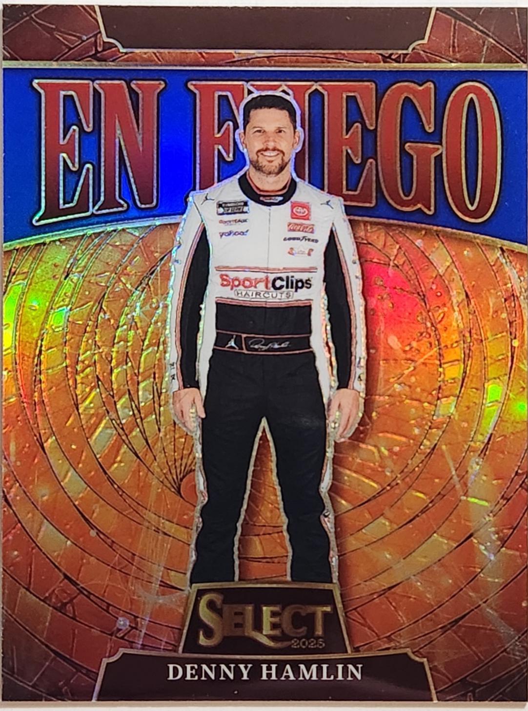 Denny Hamlin [Blue Prizm] #18