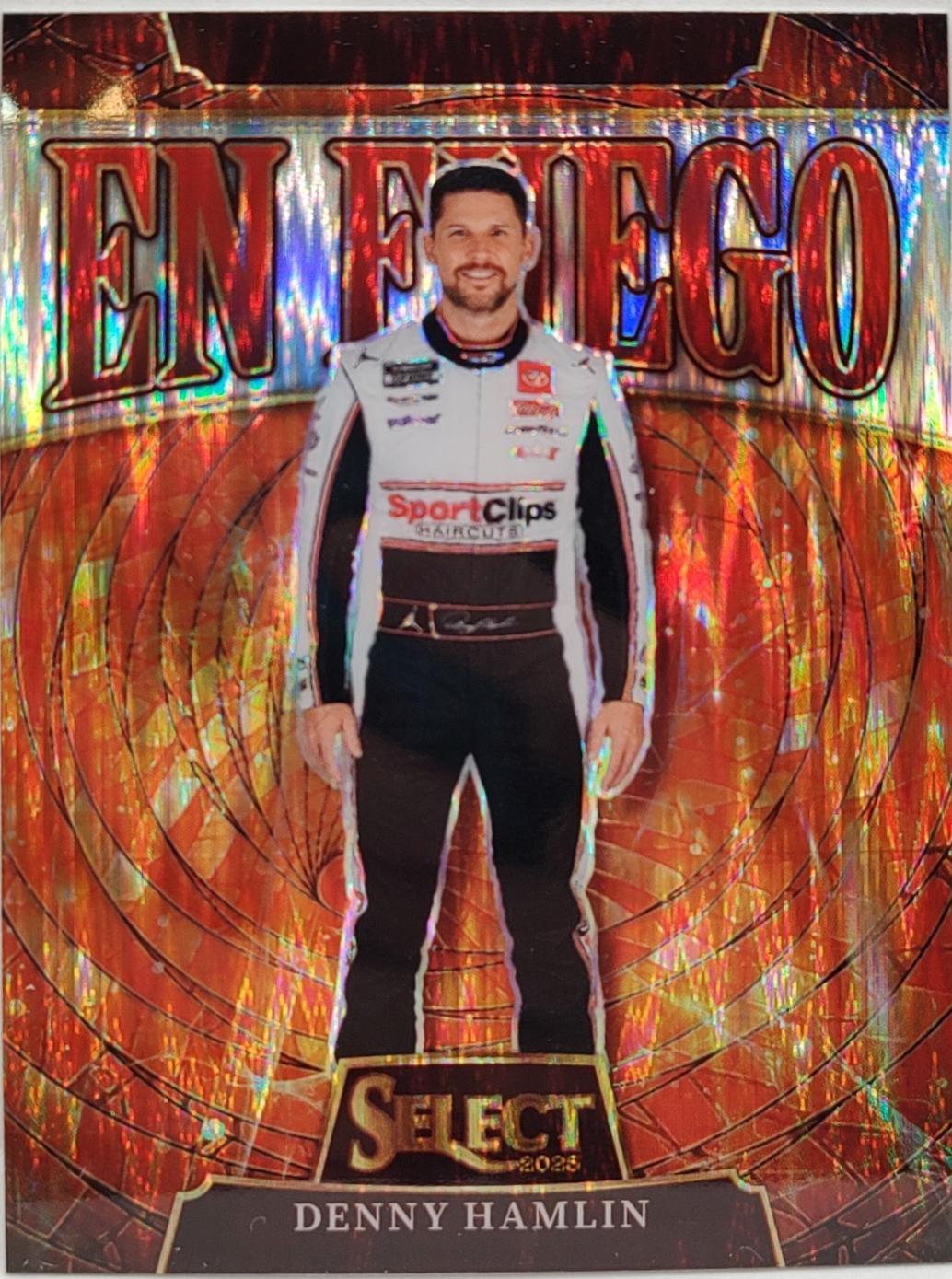 Denny Hamlin [Flash Prizm] #18