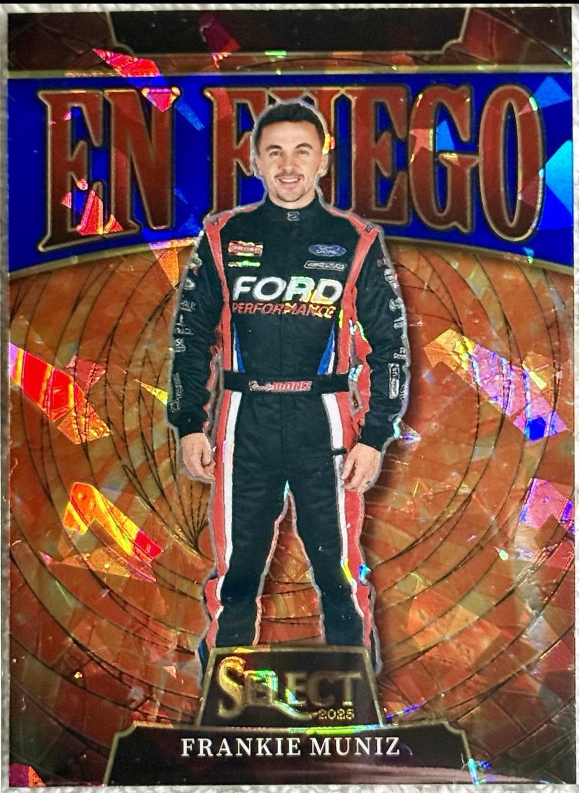 Frankie Muniz [Blue Ice Prizm] #17