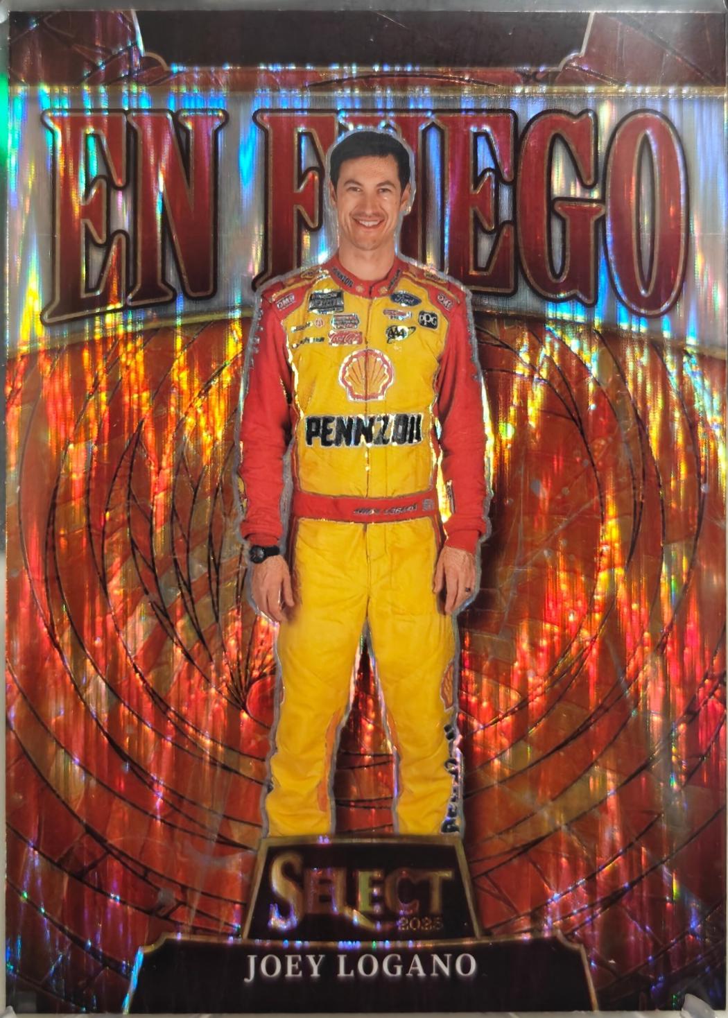 Joey Logano [Flash Prizm] #1