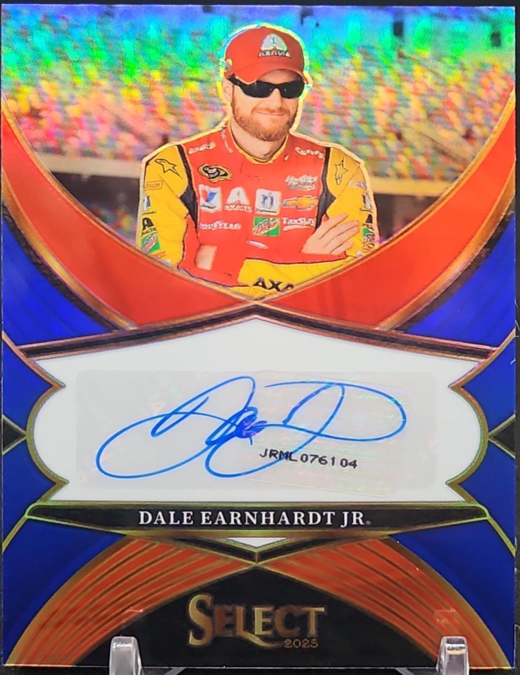 Dale Earnhardt Jr [Blue Prizm] #1