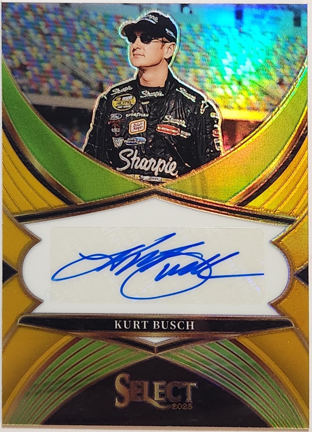 Kurt Busch [Gold Prizm] #5