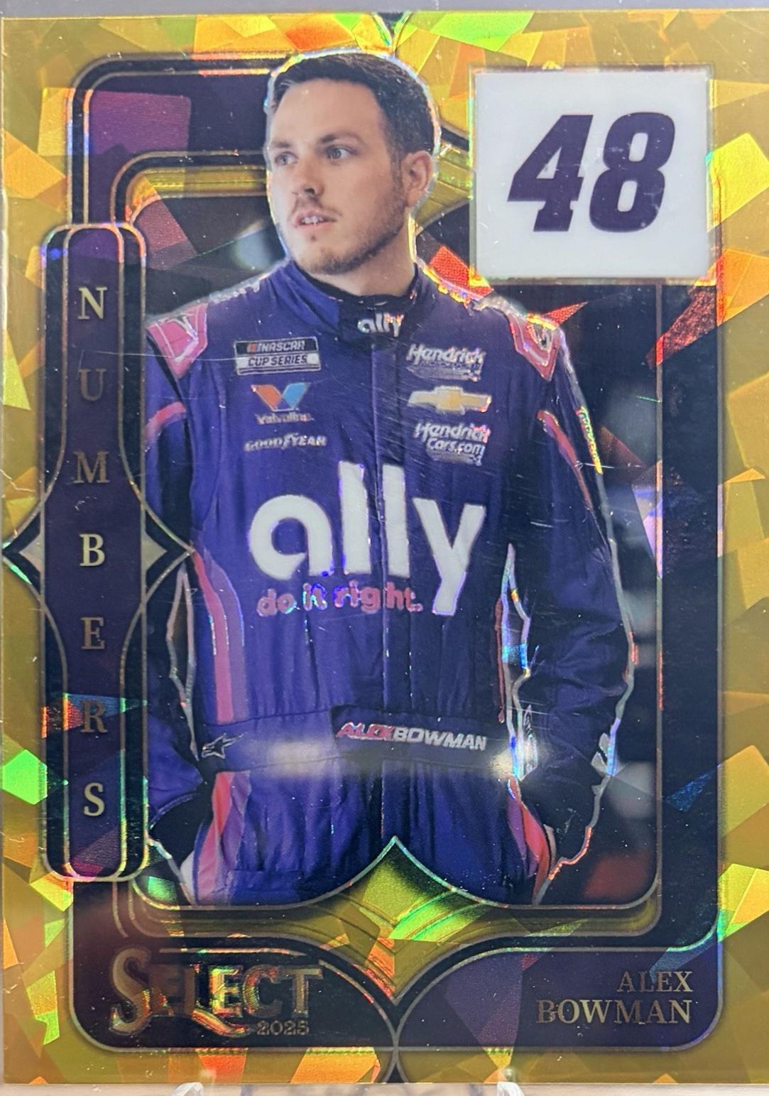 Alex Bowman [Gold Prizm] #28