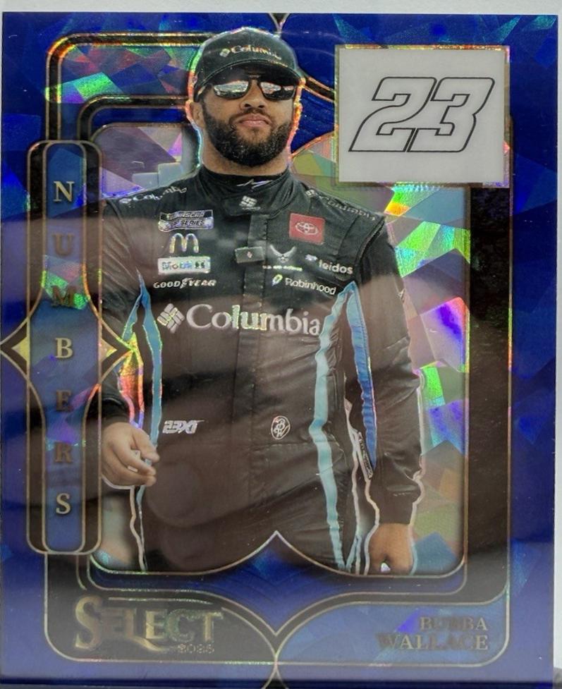 Bubba Wallace [Blue Ice Prizm] #24