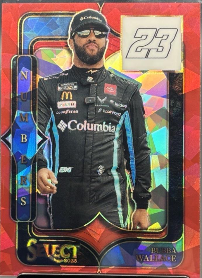 Bubba Wallace [Red Ice Prizm] #24