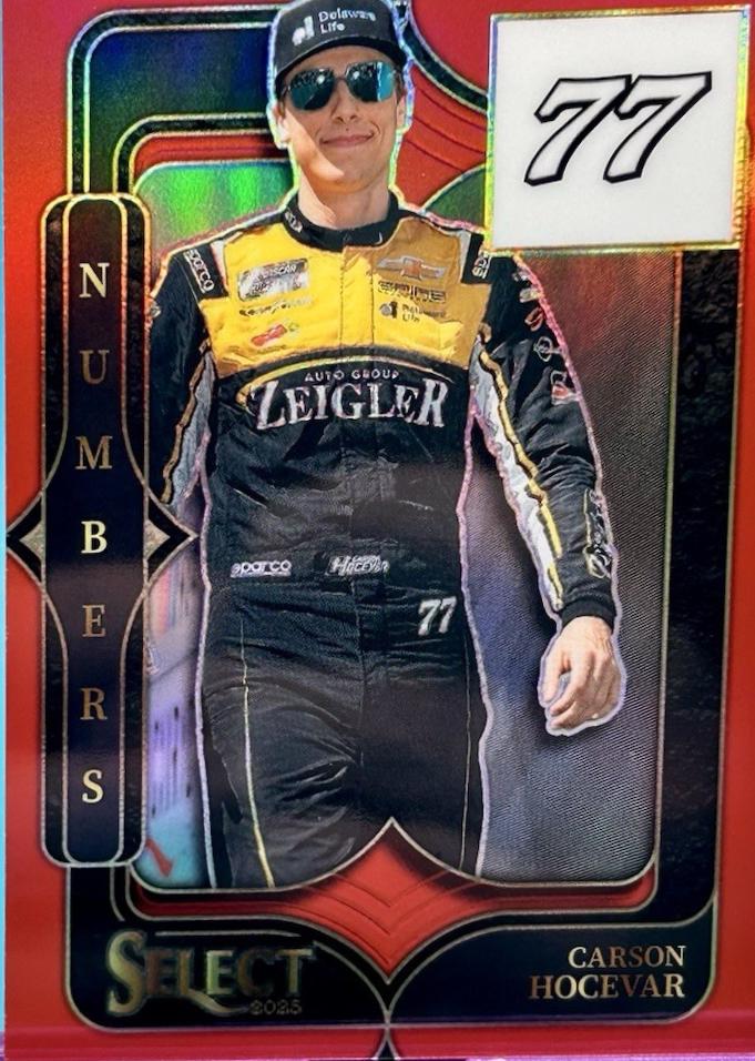 Carson Hocevar [Red Prizm] #10
