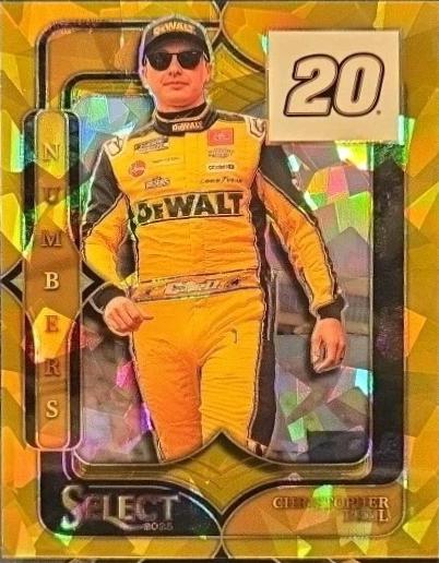 Christopher Bell [Gold Ice Prizm] #15