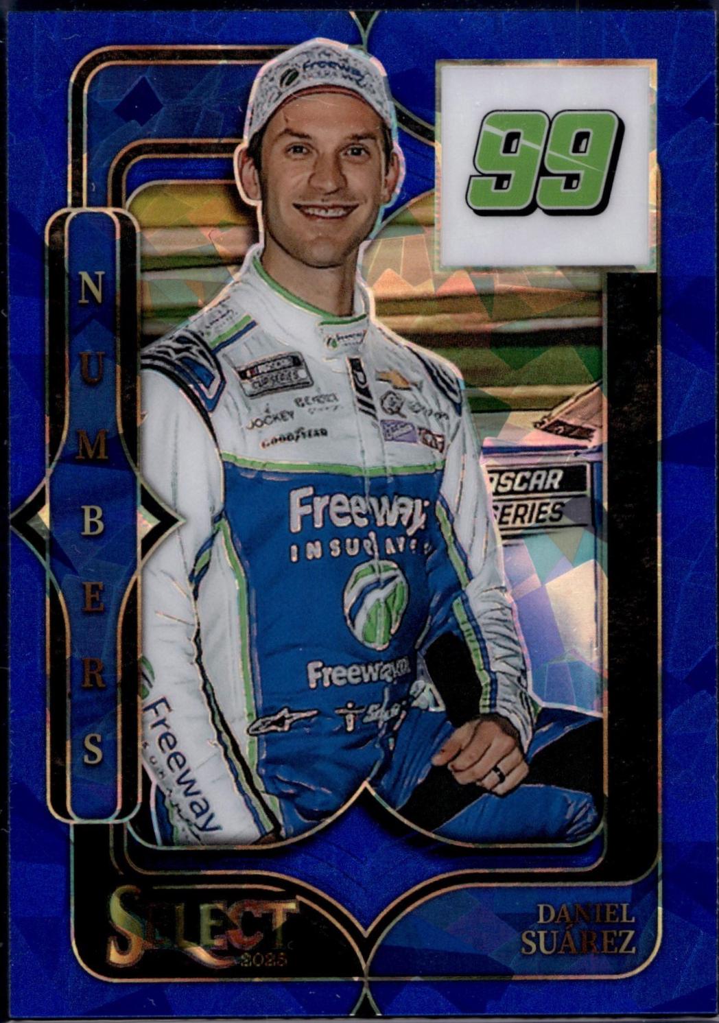 Daniel Suarez [Blue Ice Prizm] #7