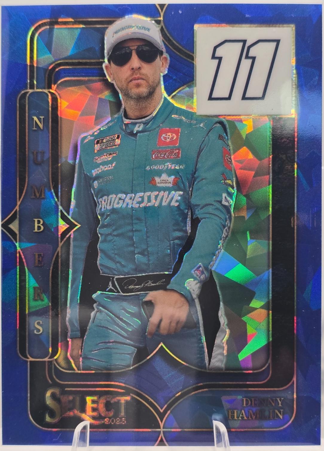 Denny Hamlin [Blue Ice Prizm] #27