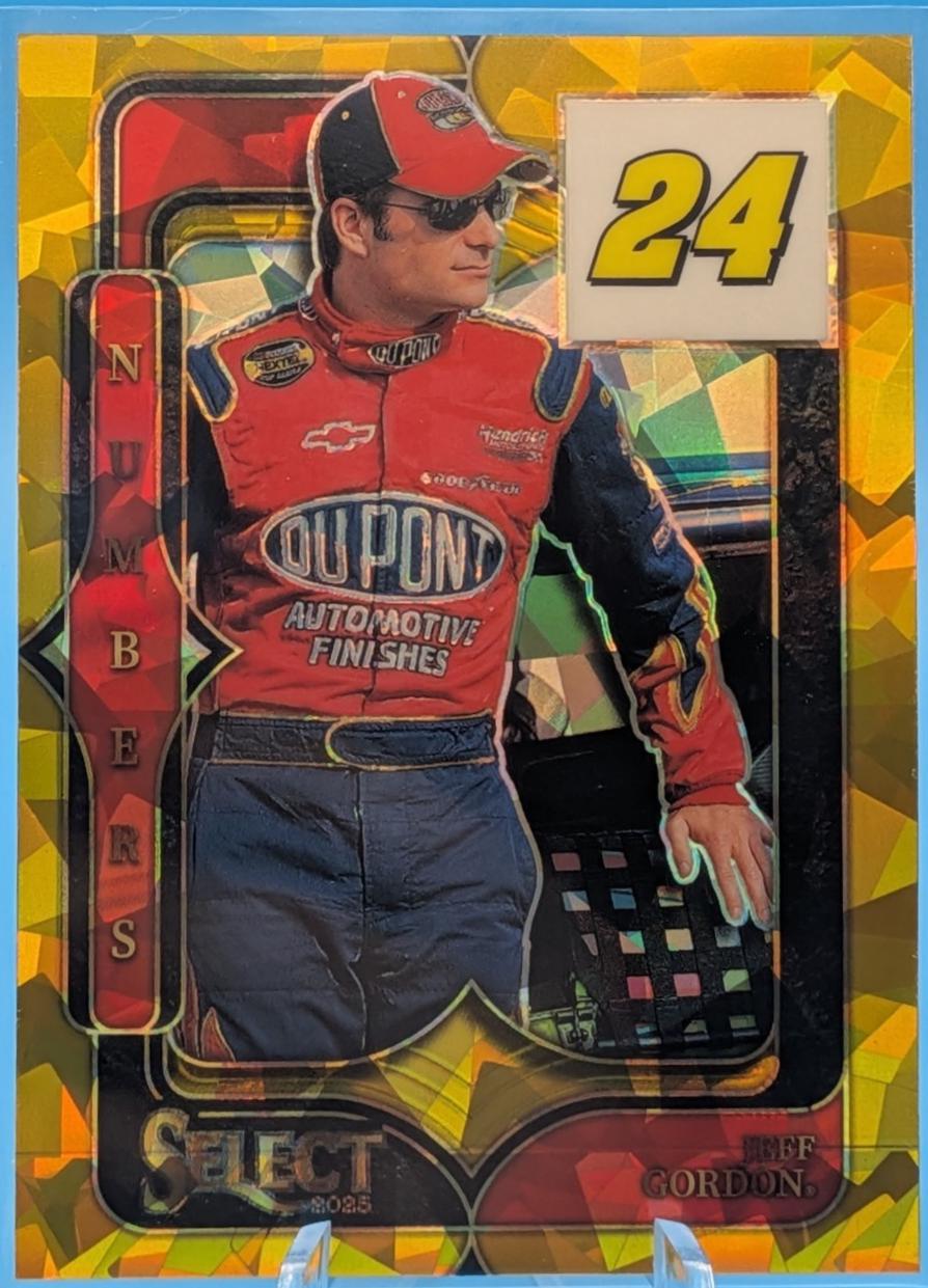 Jeff Gordon [Gold Ice Prizm] #4