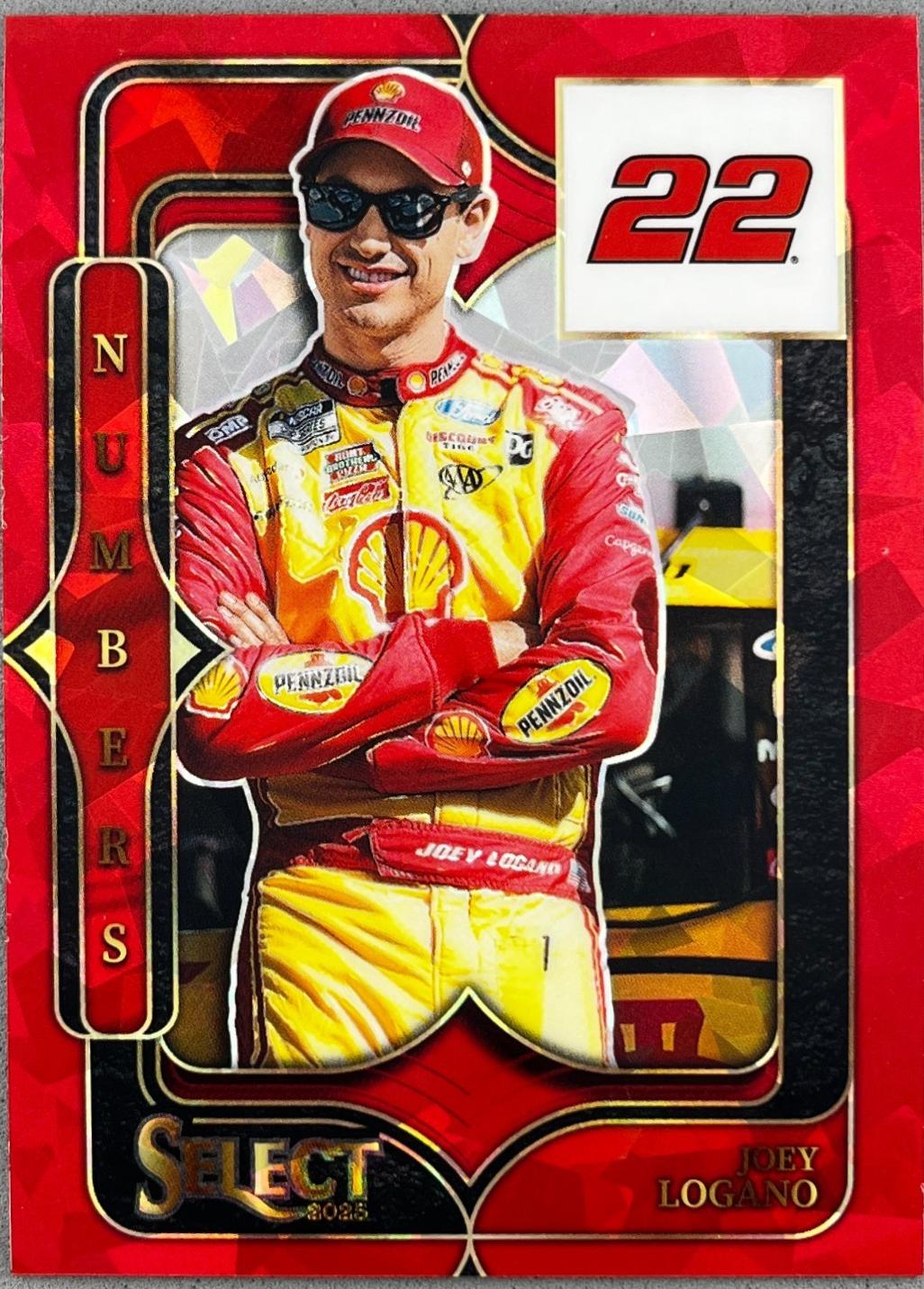 Joey Logano [Red Ice Prizm] #8