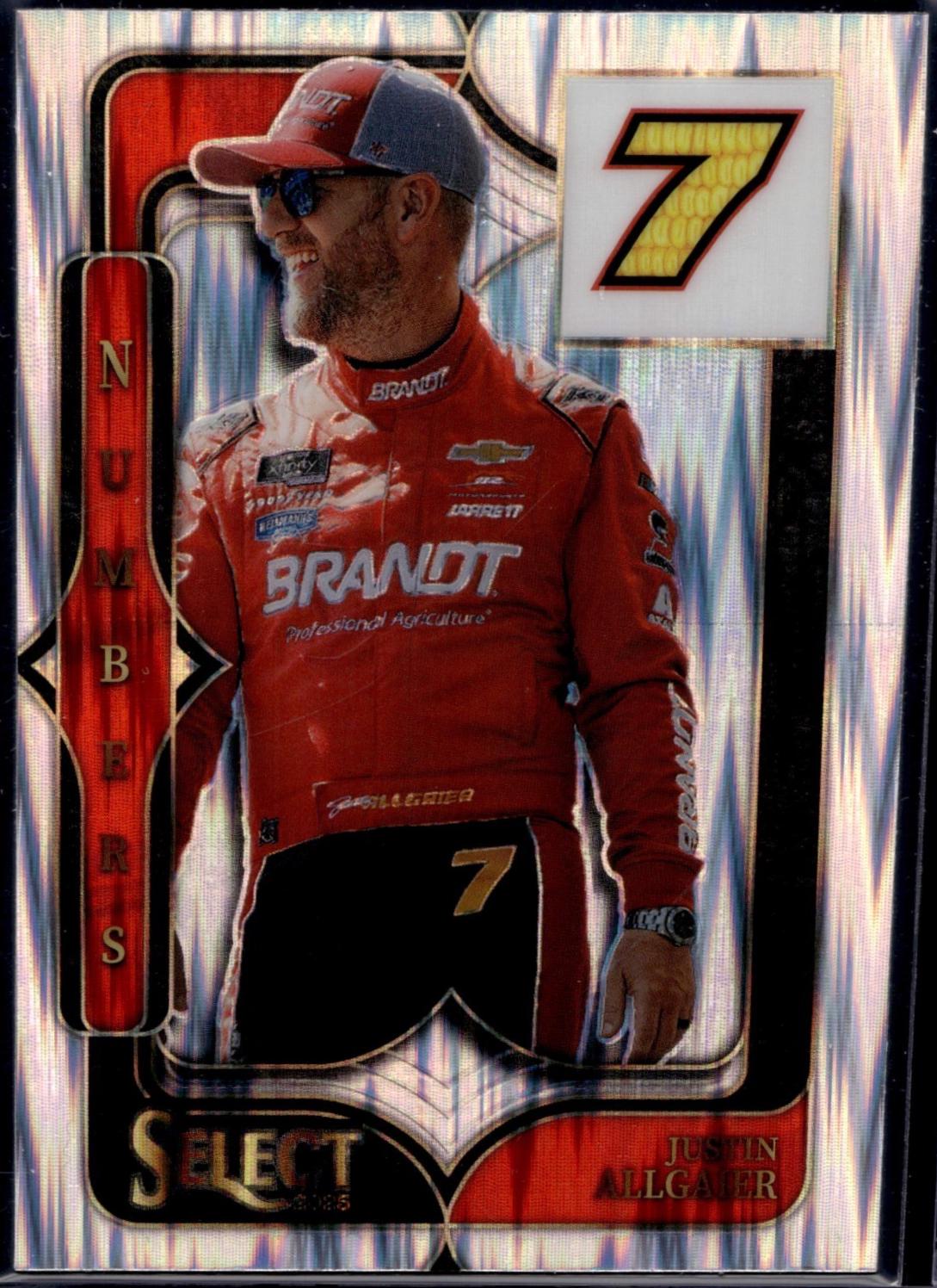 Justin Allgaier [Flash Prizm] #19