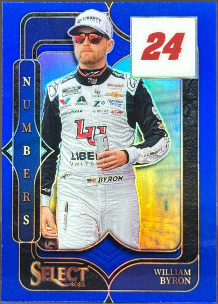 William Byron [Blue Prizm] #18