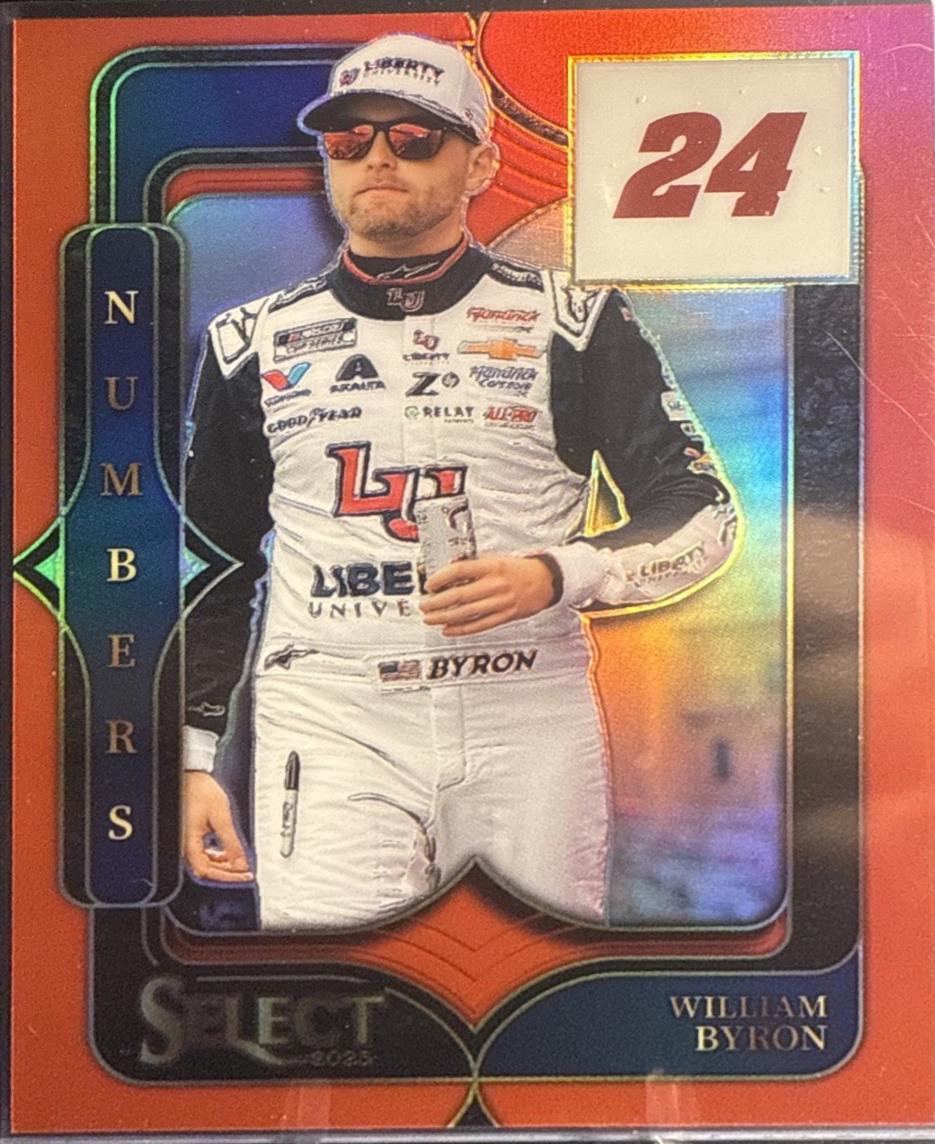 William Byron [Red Ice Prizm] #18