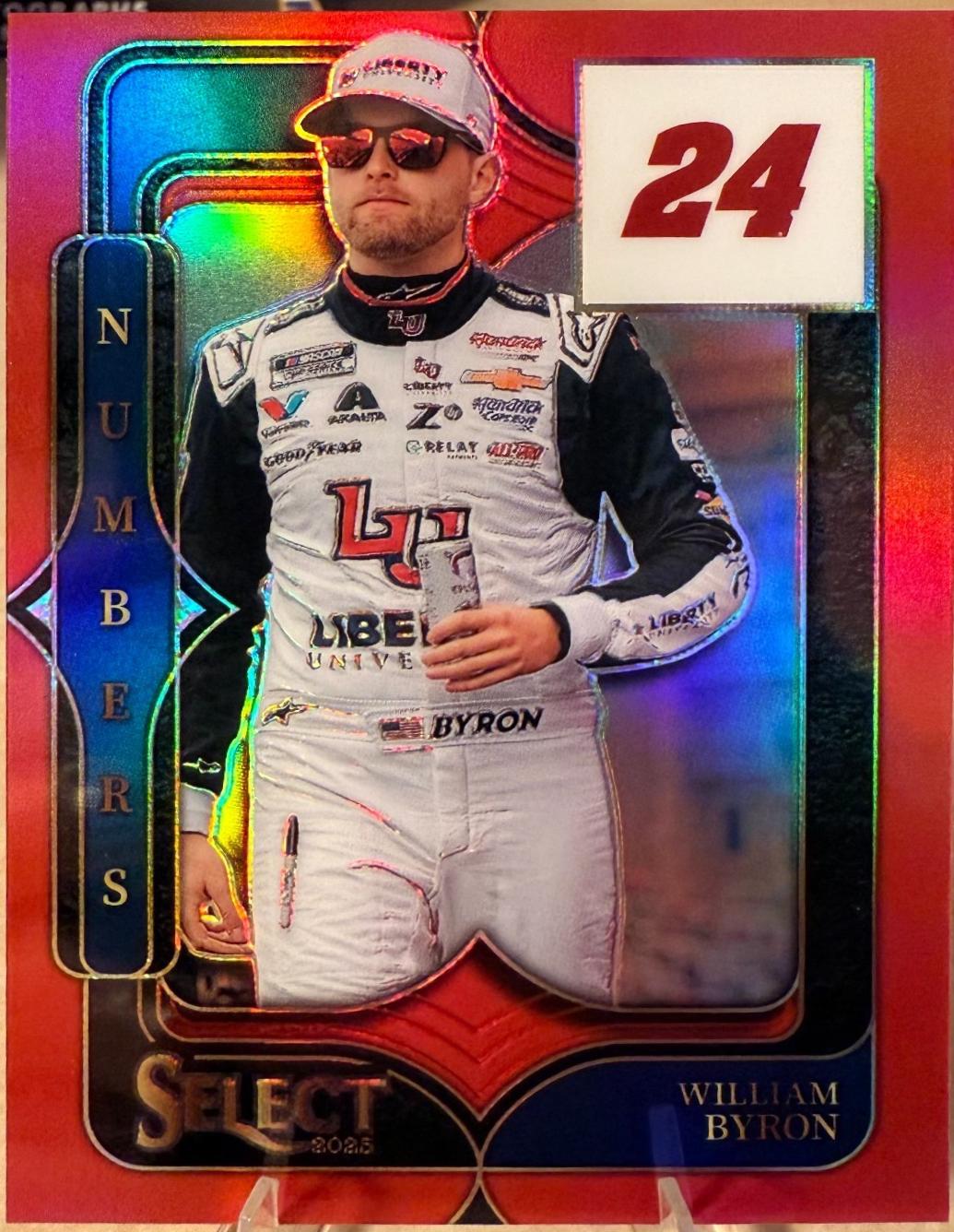William Byron [Red Prizm] #18