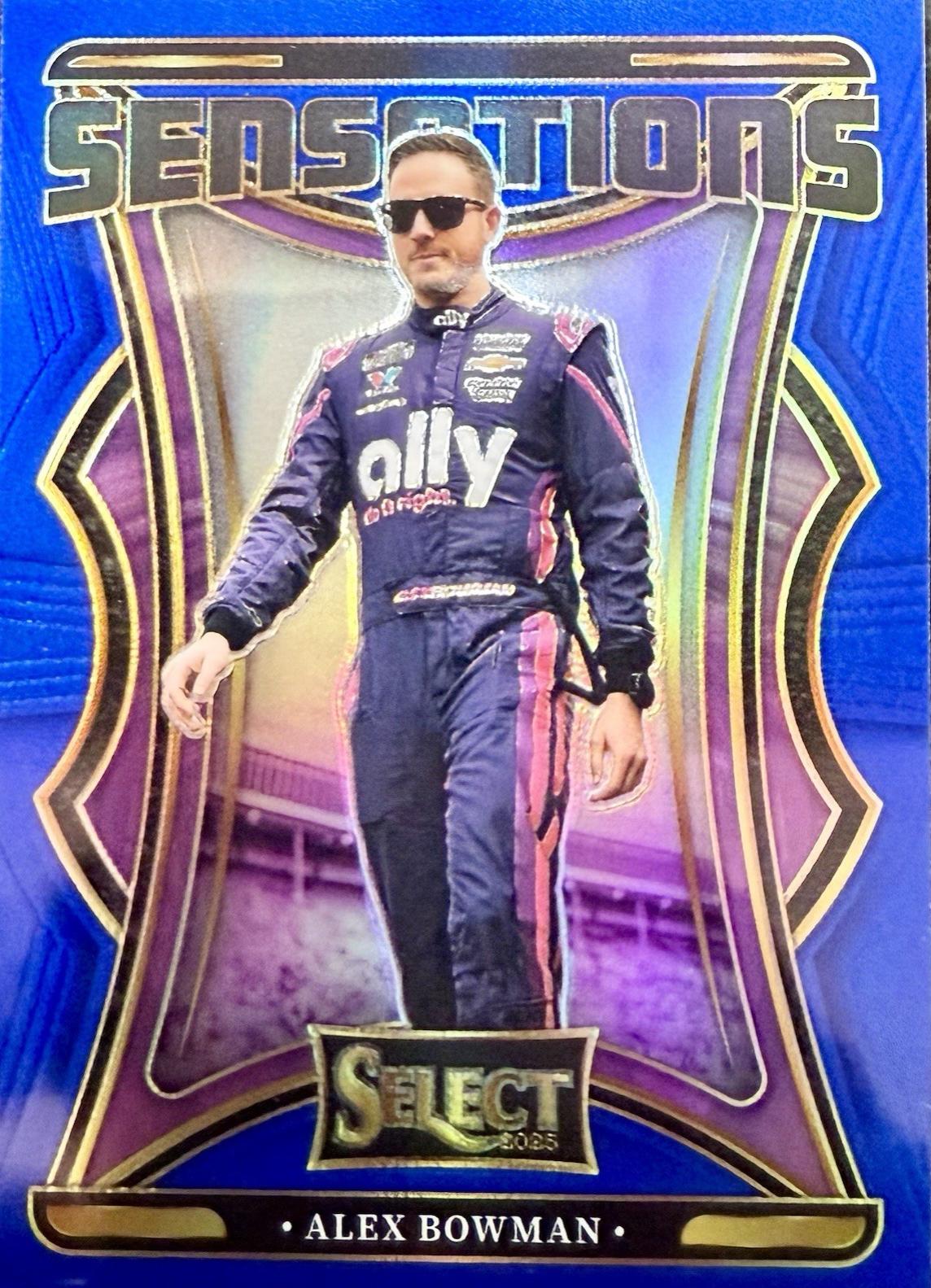 Alex Bowman [Blue Prizm] #9