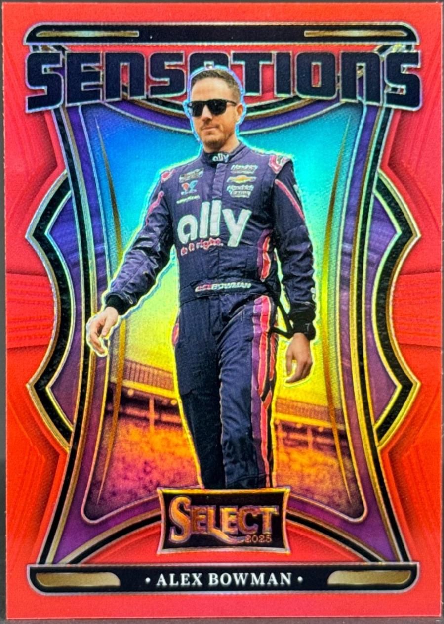 Alex Bowman [Red Prizm] #9