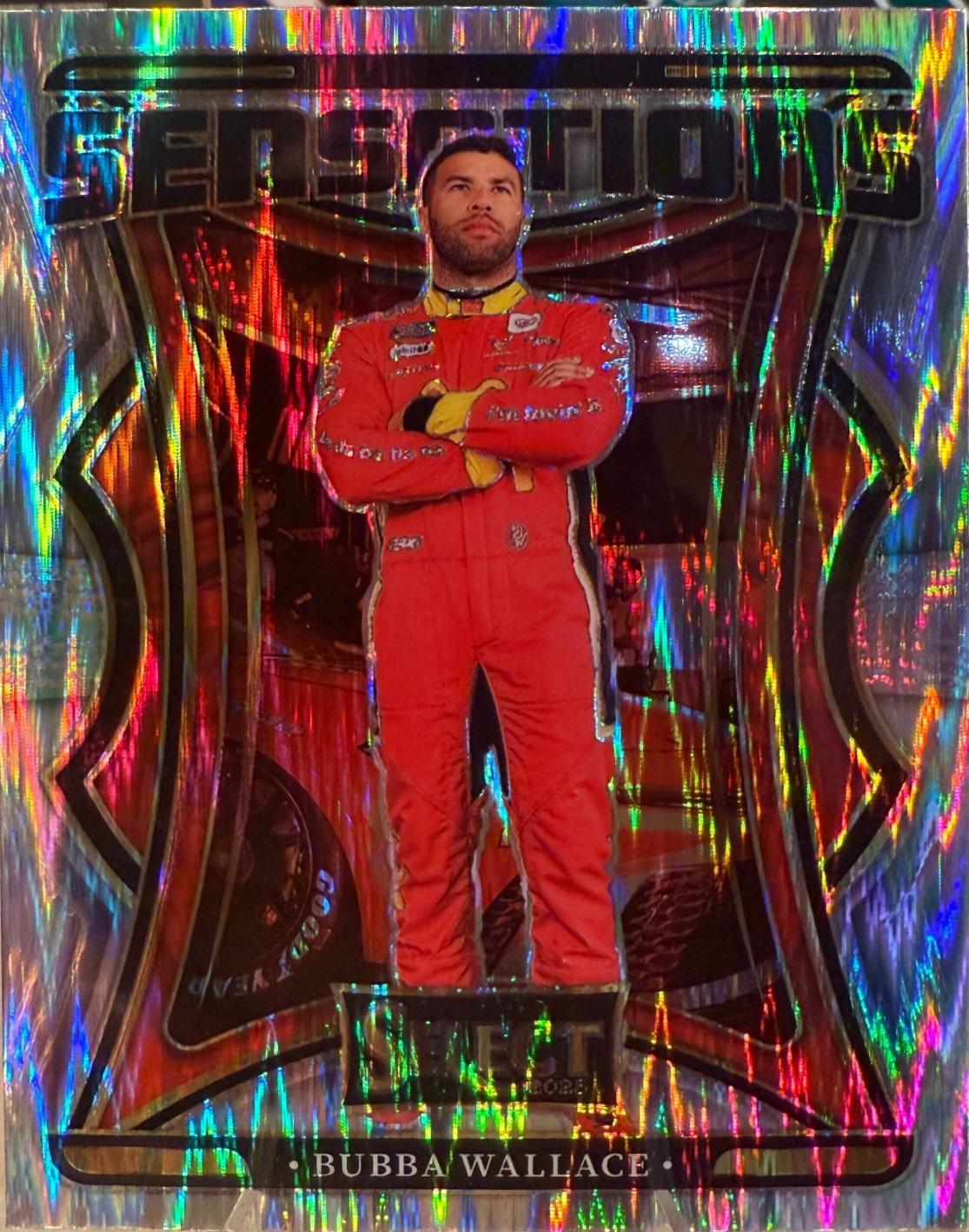 Bubba Wallace [Flash Prizm] #17