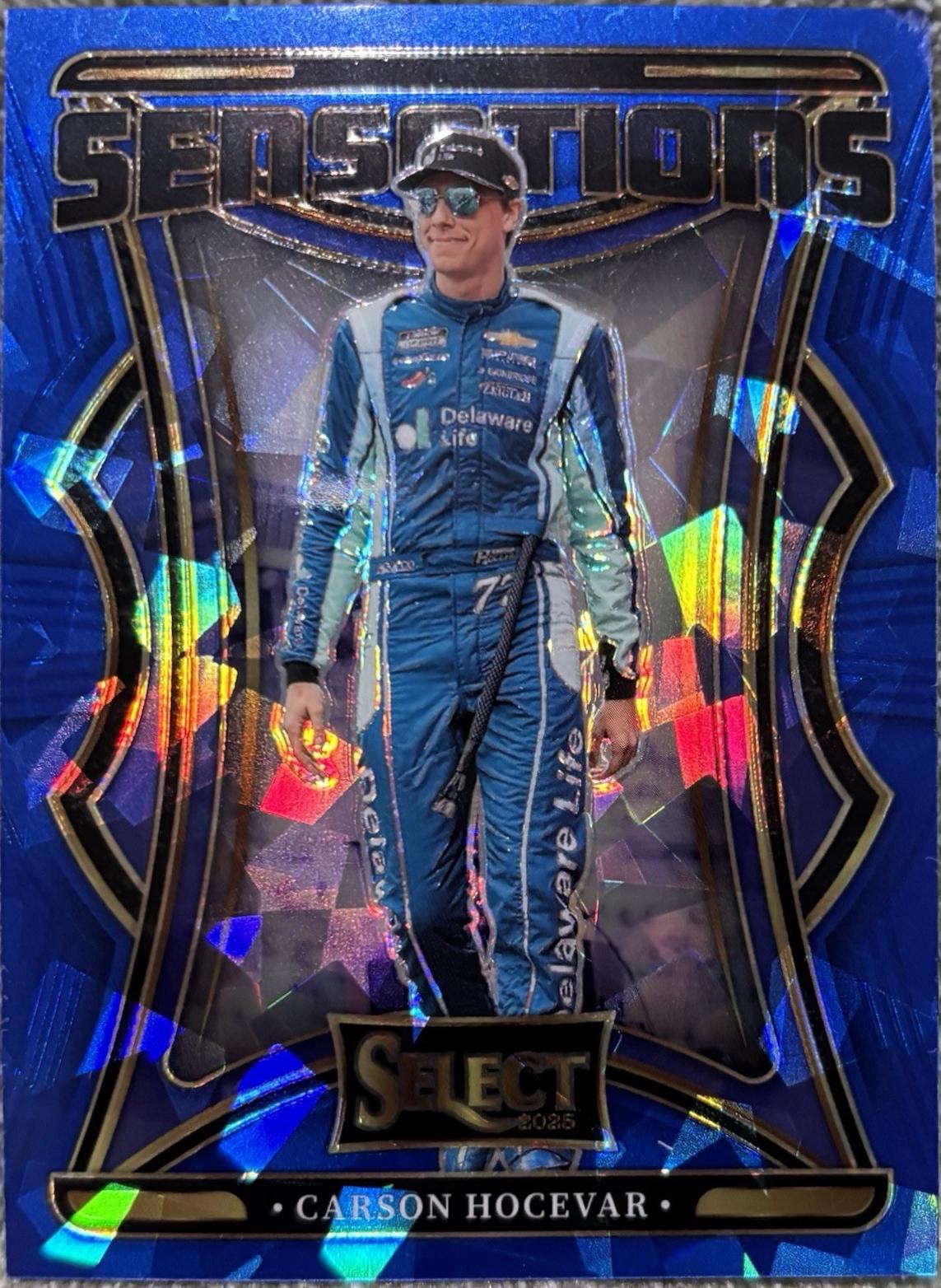 Carson Hocevar [Blue Ice Prizm] #20