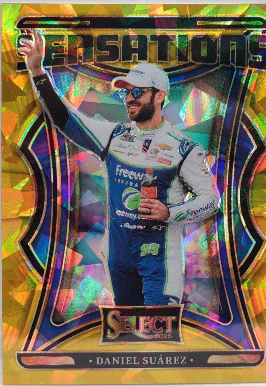 Daniel Suarez [Gold Ice Prizm] #11