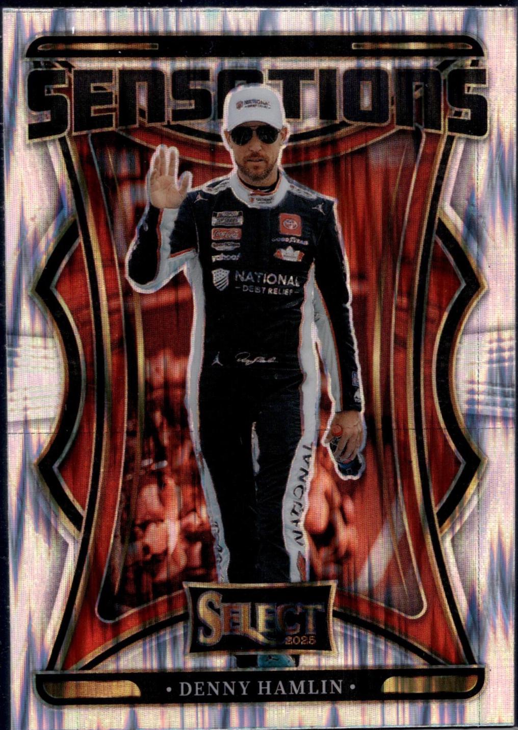 Denny Hamlin [Flash Prizm] #8