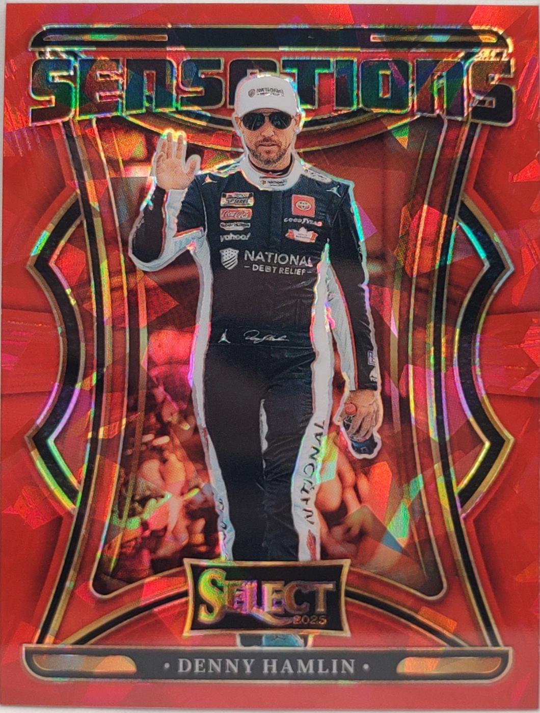 Denny Hamlin [Red Ice Prizm] #8