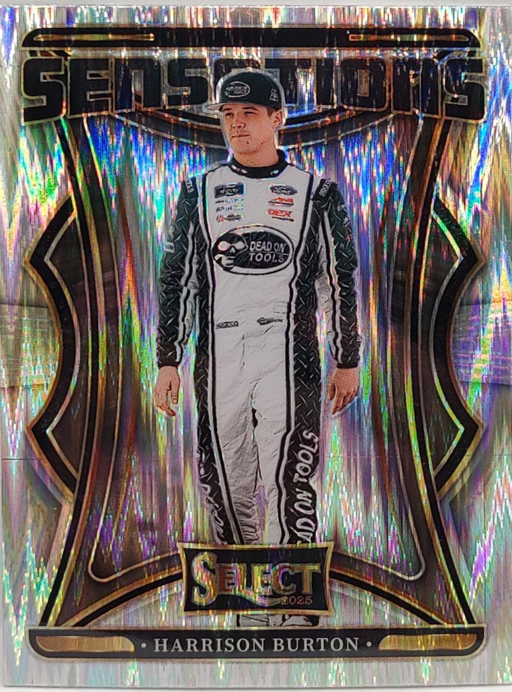 Harrison Burton [Flash Prizm] #15
