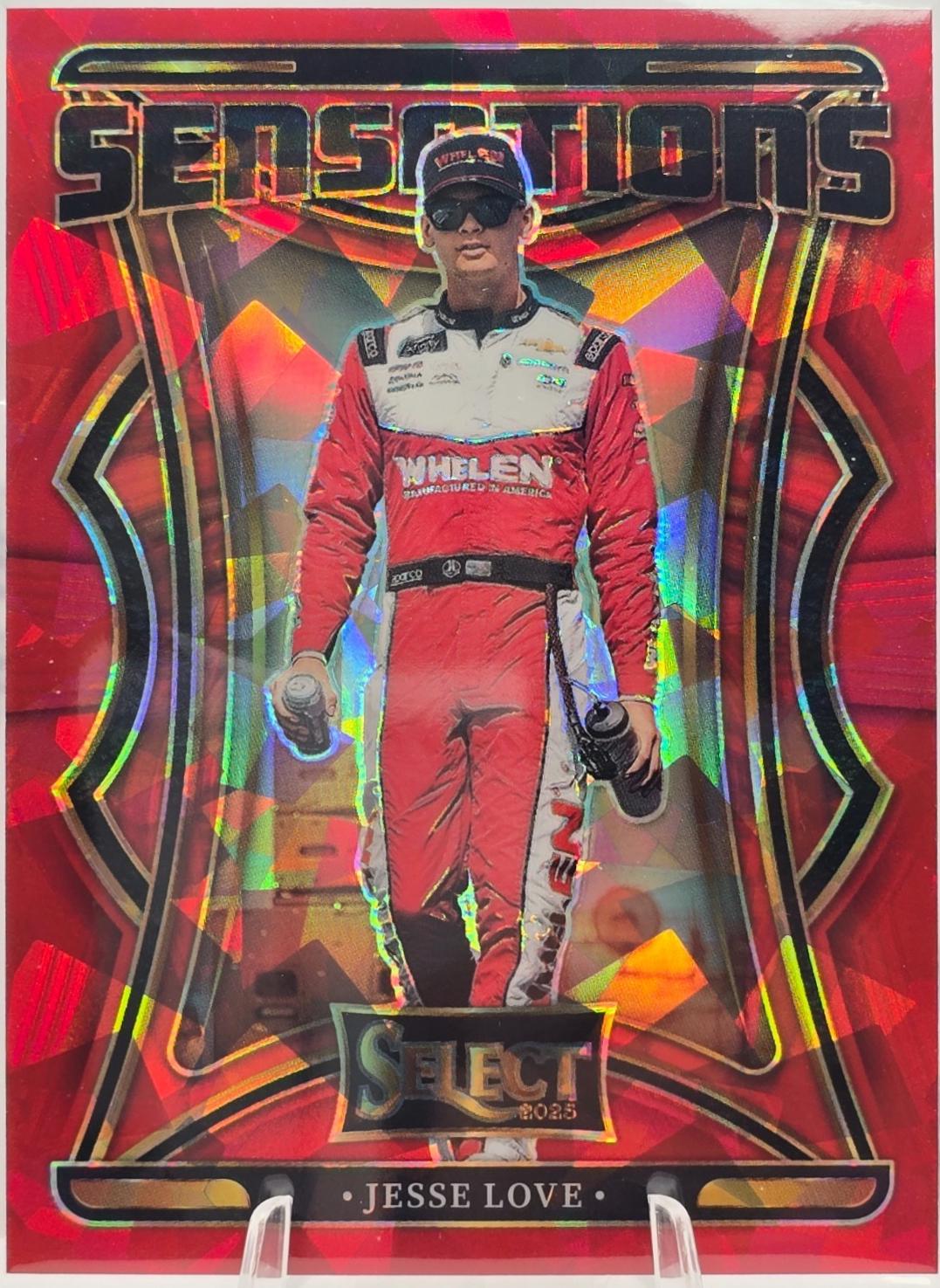 Jesse Love [Red Ice Prizm] #28