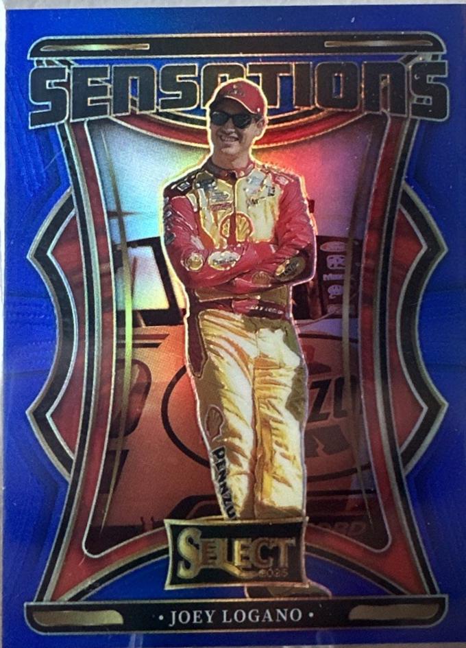 Joey Logano [Blue Prizm] #1