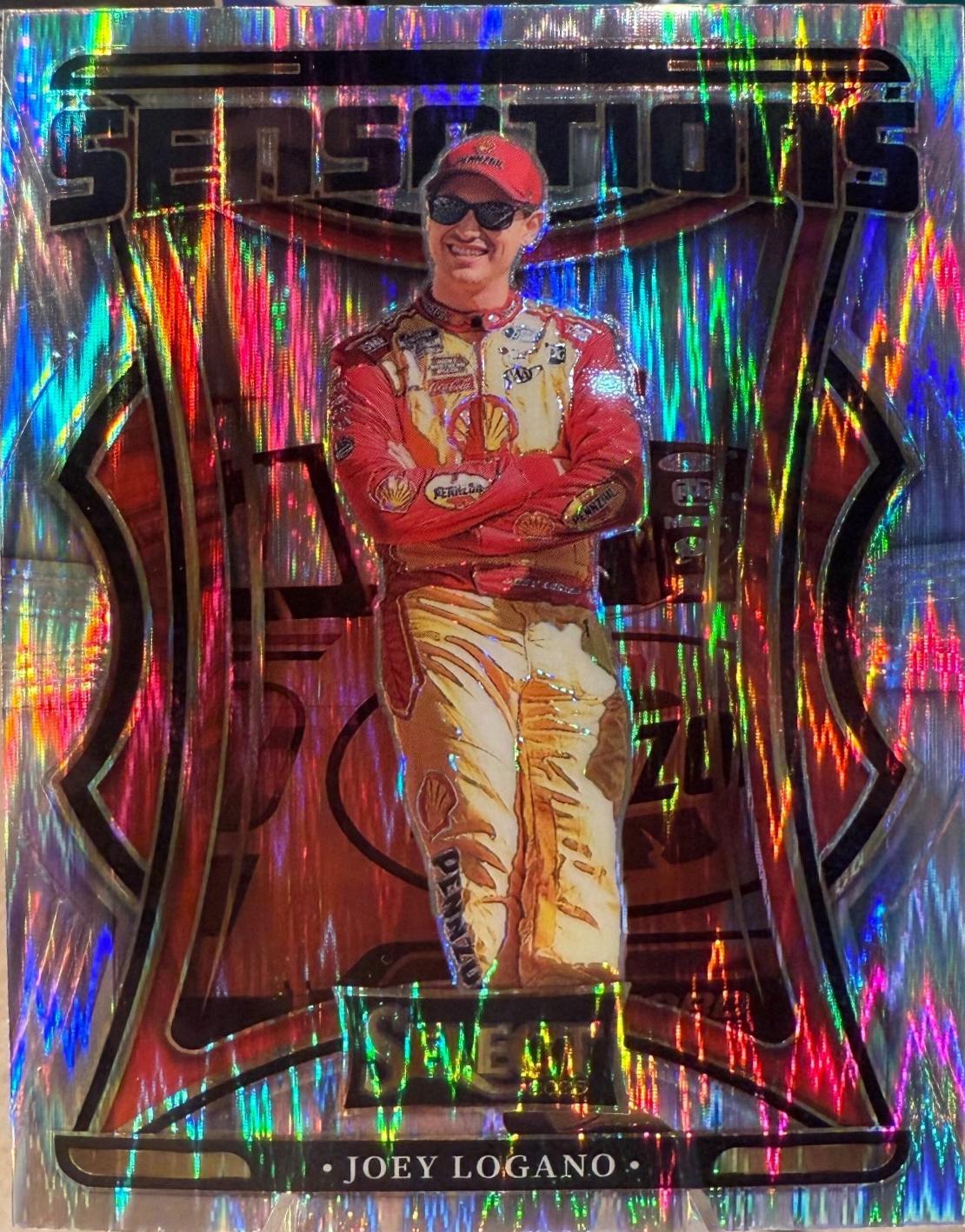 Joey Logano [Flash Prizm] #1
