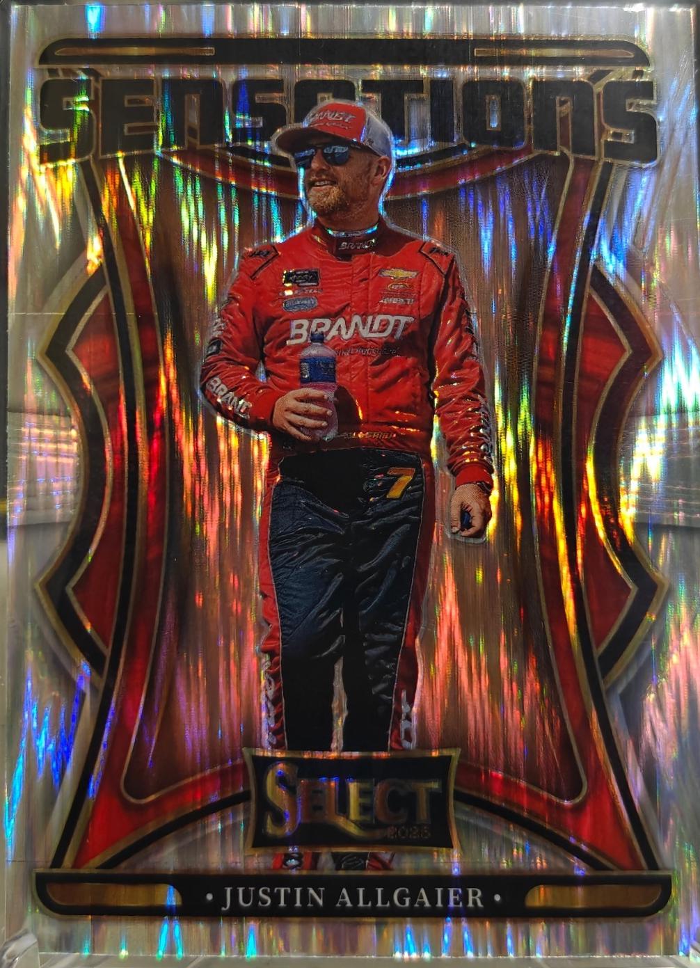 Justin Allgaier [Flash Prizm] #21
