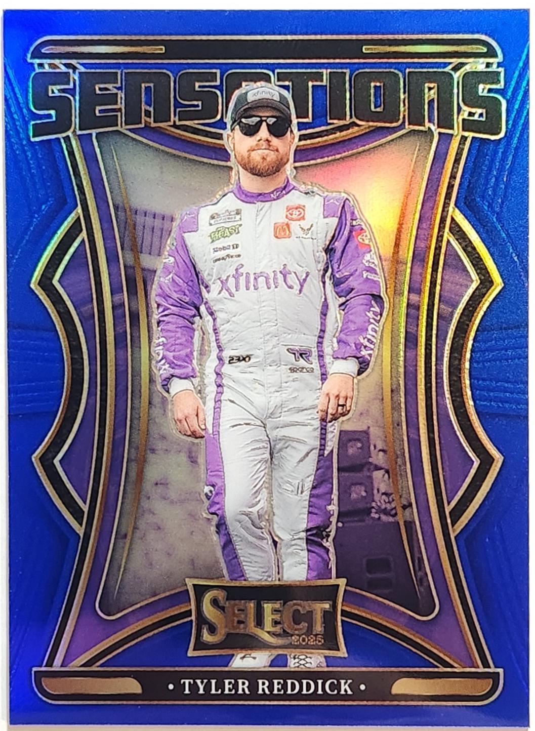 Tyler Reddick [Blue Prizm] #4