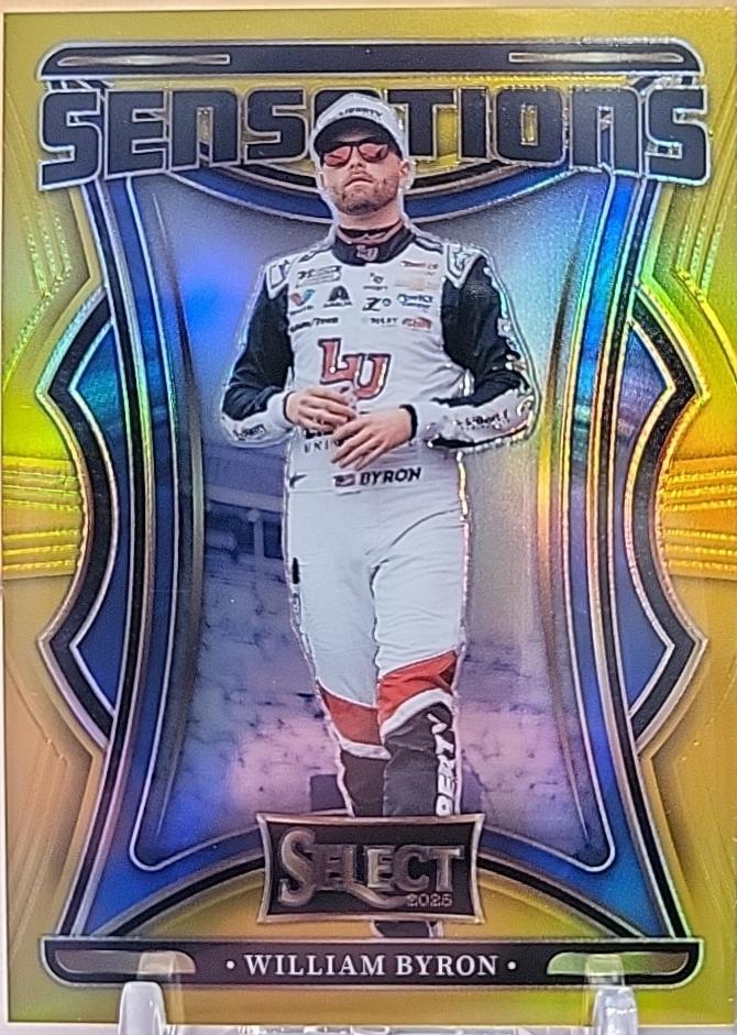 William Byron [Gold Prizm] #3