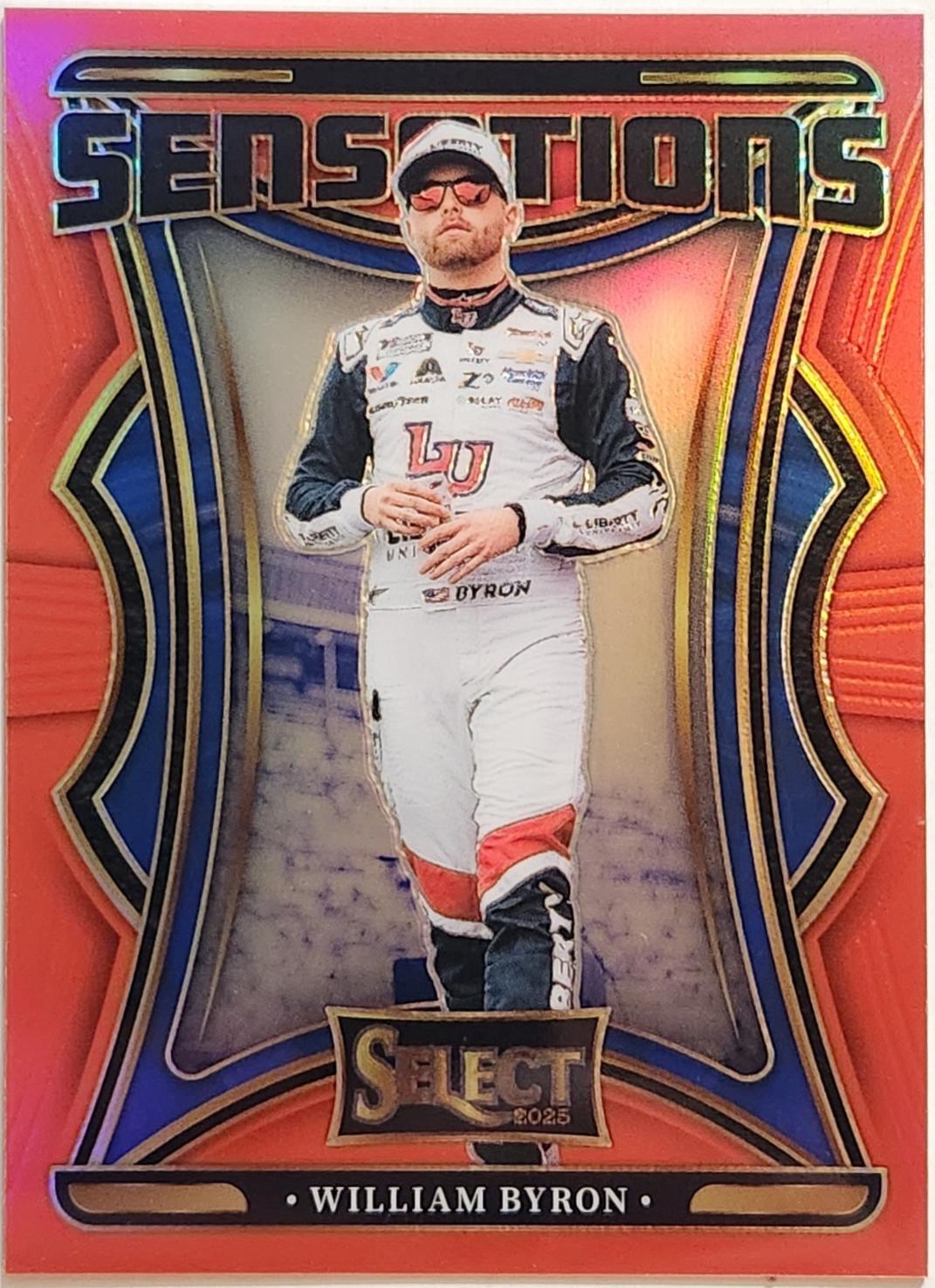 William Byron [Red Prizm] #3