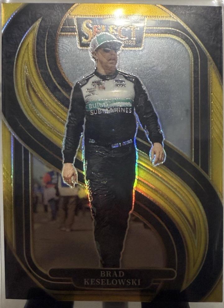 Brad Keselowski [Gold Prizm] #5