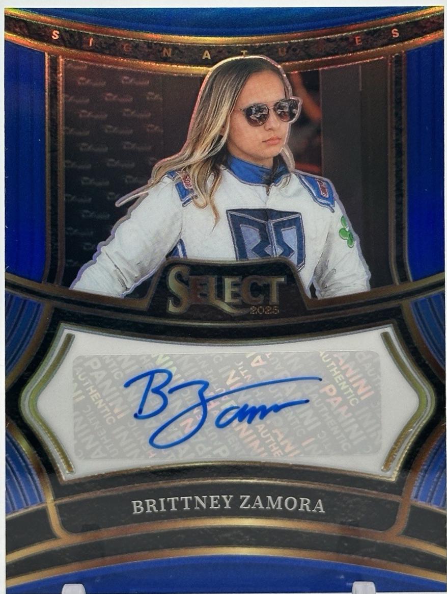Brittney Zamora [Blue Prizm] #7