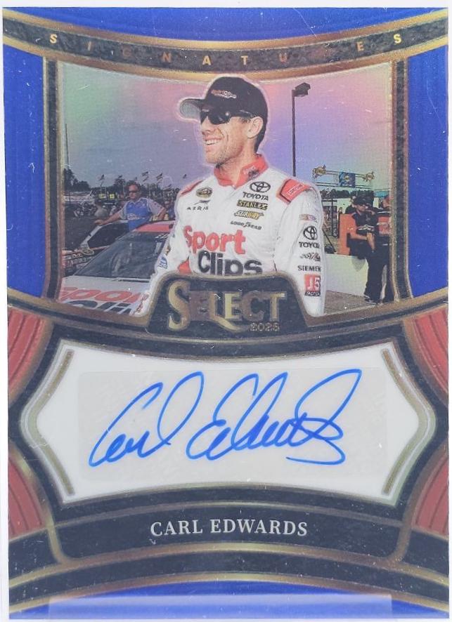 Carl Edwards [Blue Prizm] #33