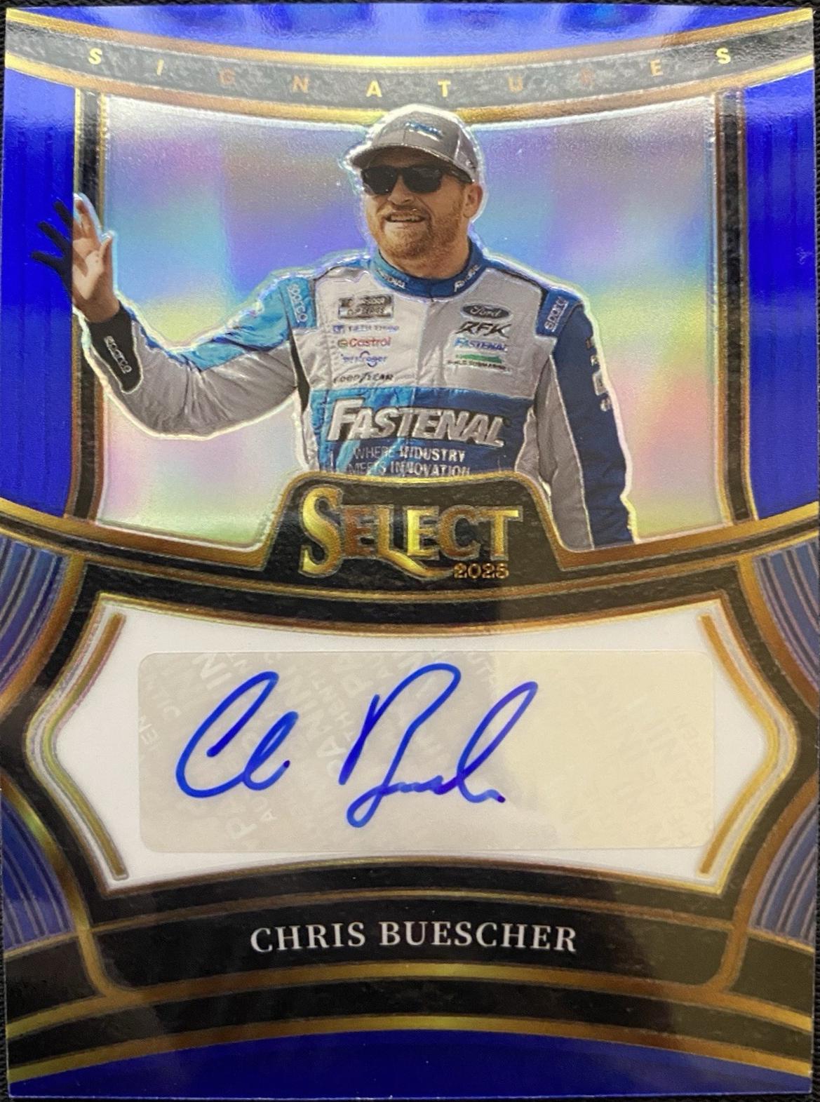 Chris Buescher [Blue Prizm] #8