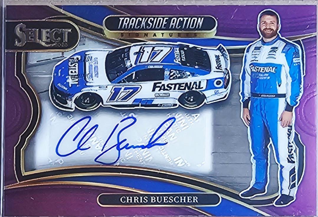 Chris Buescher [Purple Prizm] #8
