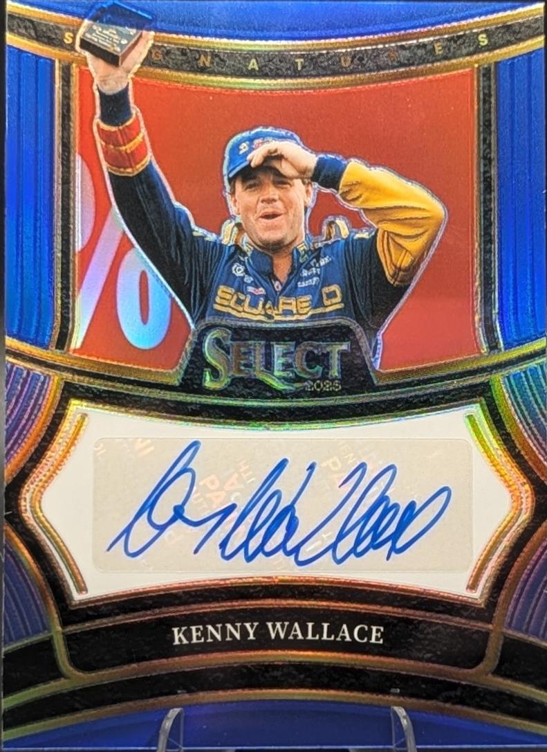 Kenny Wallace [Blue Prizm] #26