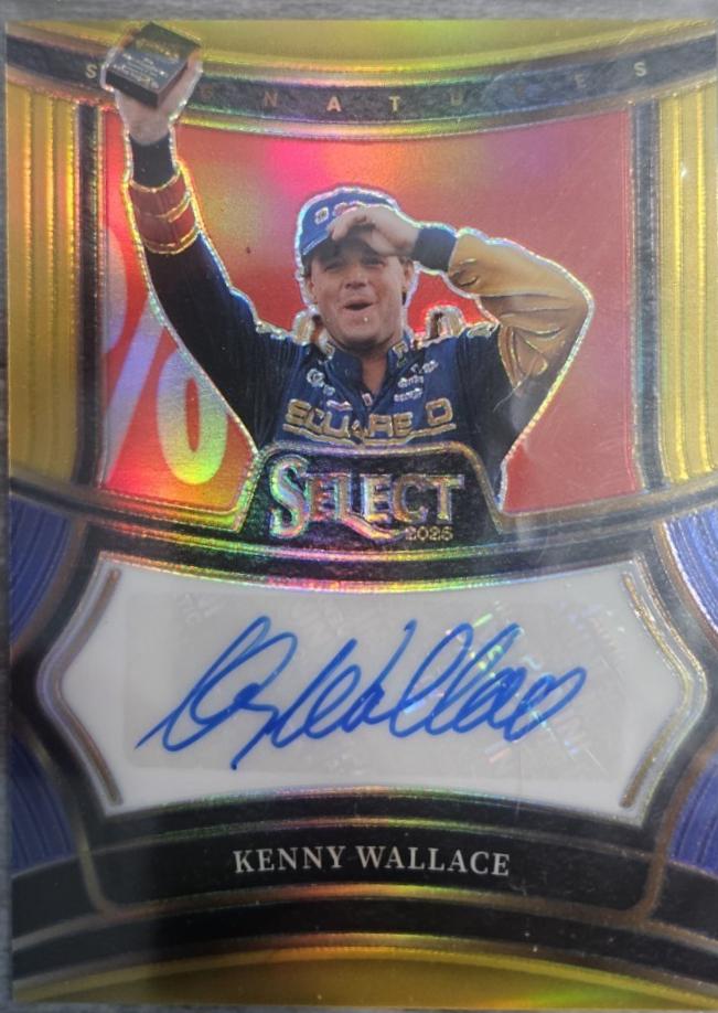 Kenny Wallace [Gold Prizm] #26