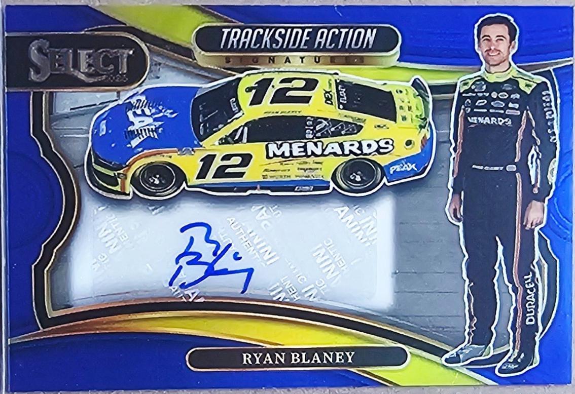 Ryan Blaney [Blue Prizm] #3