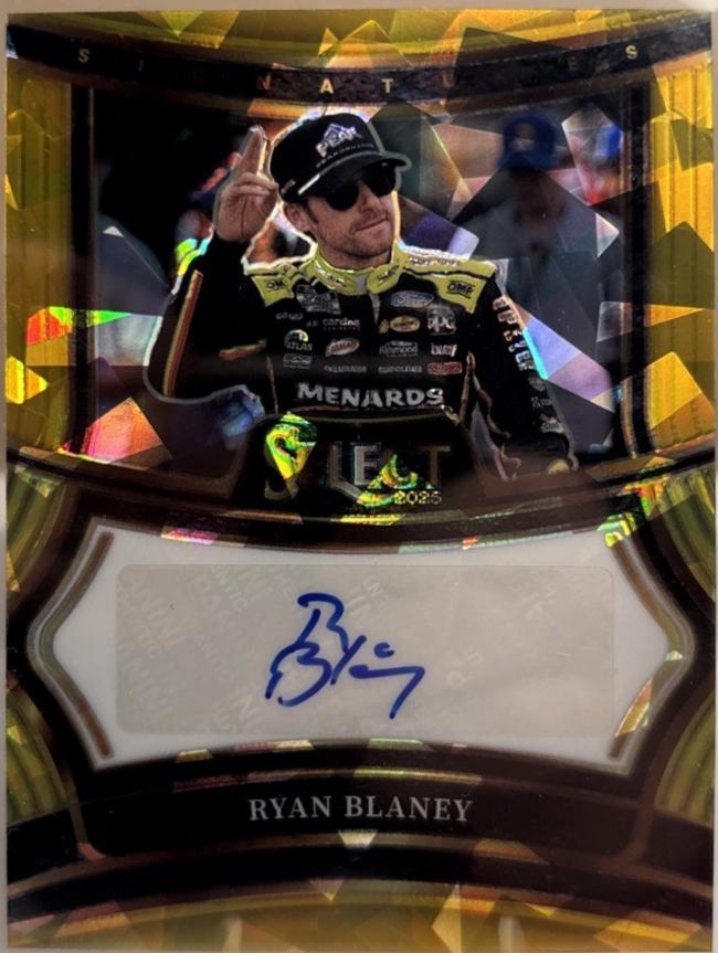 Ryan Blaney [Gold Ice Prizm] #3