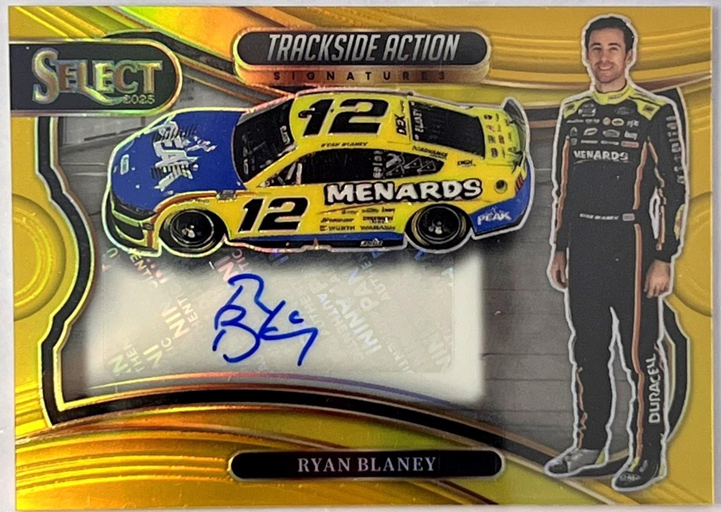 Ryan Blaney [Gold Prizm] #3