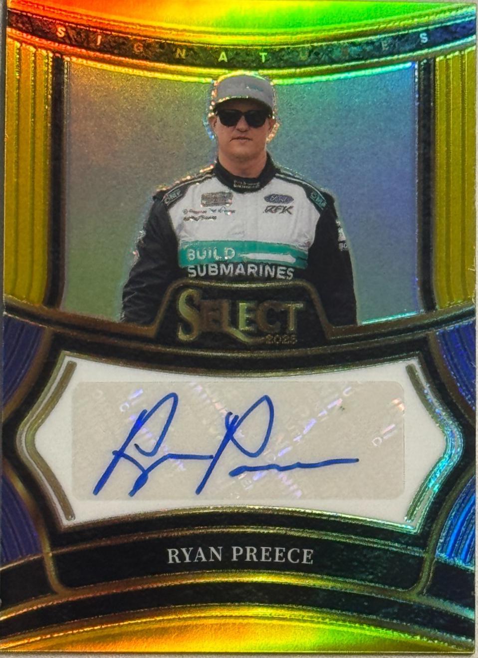 Ryan Preece [Gold Prizm] #2